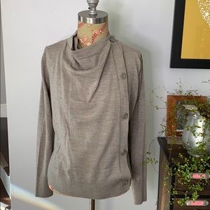 COS women’s drape front cardigan
